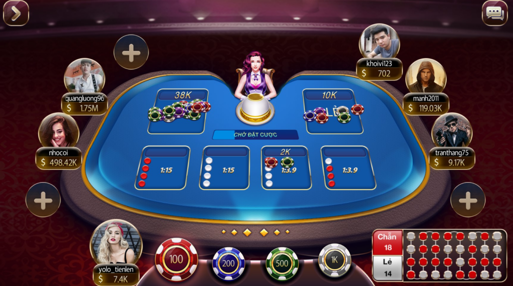 Chơi bài đổi thưởng tại V8 Club Vin
